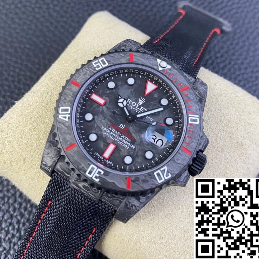 Strap Submariner Nylon DIW Factory VS Rolex Velcro 0418